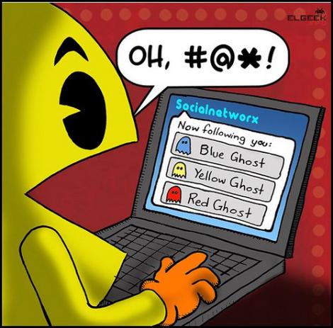 El Twitter de Pacman